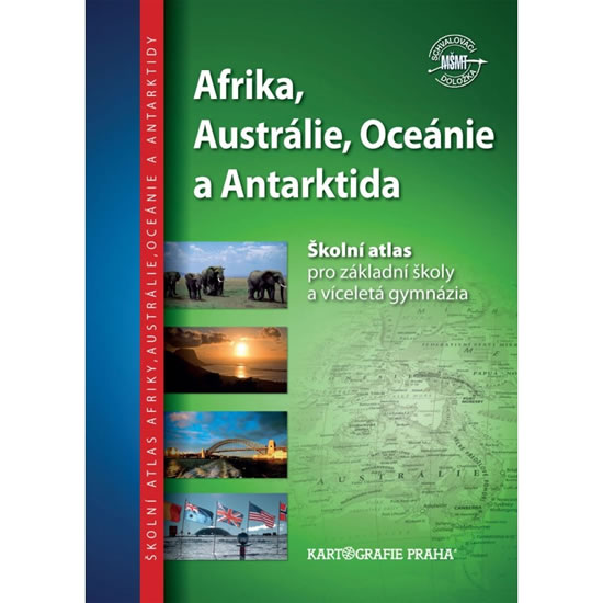 Obrázok Školní atlas/Afrika, Austrálie,Oceánie