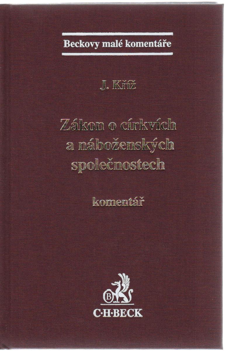 Obrázok Zákon o církvích a náboženských společnostech