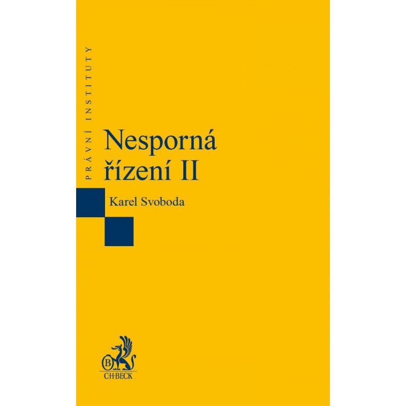 Obrazok Nesporná řízení II