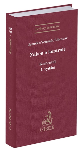 Obrazok Zákon o kontrole. Komentář (2. vydání)