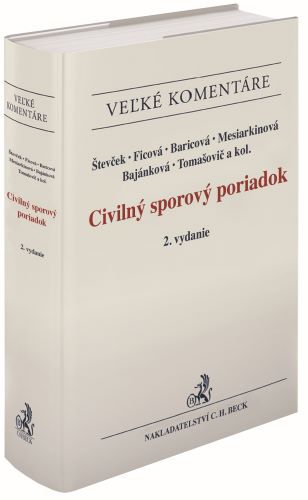 Obrazok Civilný sporový poriadok . Komentár (2. vydanie)