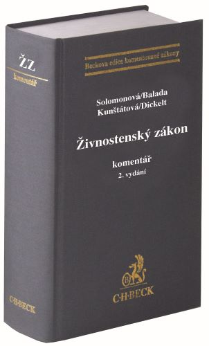 Obrazok Živnostenský zákon. Komentář (2. vydání)
