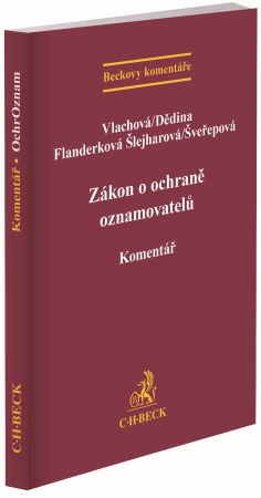 Obrazok Zákon o ochraně oznamovatelů. Komentář