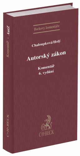 Obrazok Autorský zákon. Komentář (6. vydání)