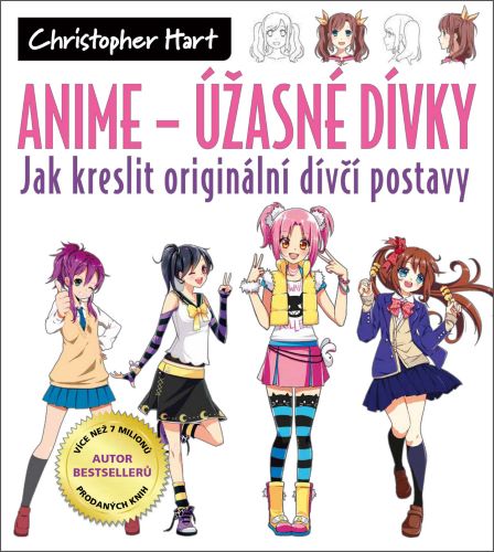 Obrazok Anime - Úžasné dívky - Jak kreslit originální dívčí postavy