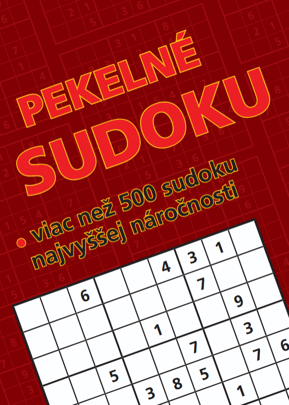 Obrazok Pekelné sudoku - viac než 500 sudoku najvyššej náročnosti
