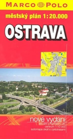 Obrázok Ostrava městský plán 1:20 000