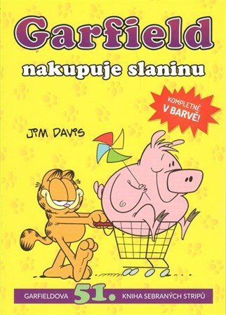 Obrázok Garfield nakupuje slaninu (č. 51)