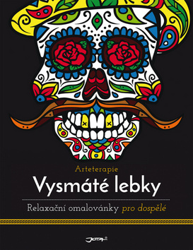 Obrázok Arteterapie - Vysmáté lebky - relaxační omalovánky pro dospělé