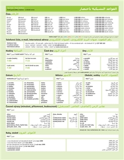 Obrázok Česká gramatika v kostce - arabská verze