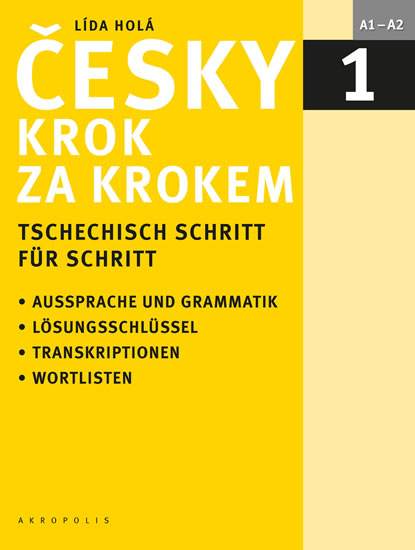 Obrázok Česky krok za krokem 1 / Tschechisch Schritt für Schritt 1 (Učebnice + klíč + 2 CD)