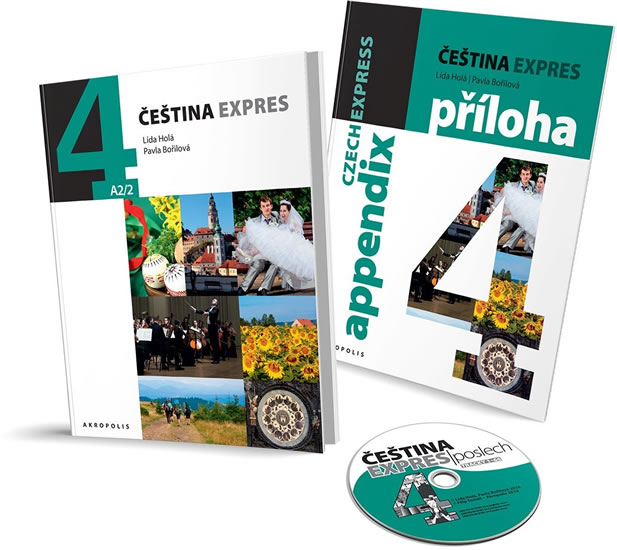 Obrázok Čeština Expres 4 (A2/2) anglická + CD