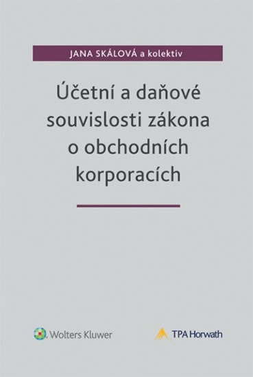 Obrázok Účetní a daňové souvislosti zákona o obchodních korporacích