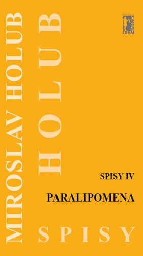 Obrázok Paralipomena - Spisy IV