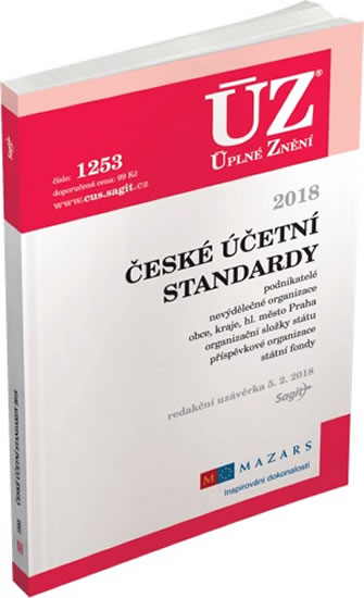 Obrázok ÚZ 1253 České účetní standardy 2018