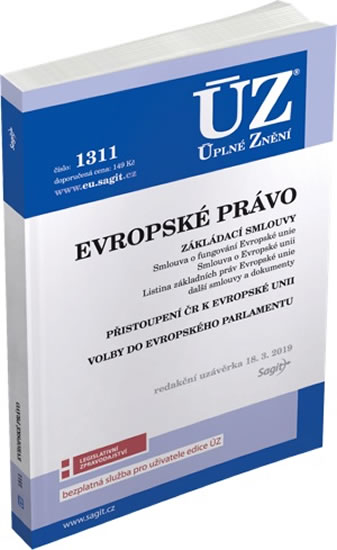 Obrázok ÚZ 1311 Evropské právo