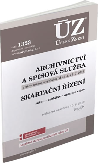 Obrázok ÚZ 1323 Archivnictví