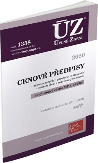 Obrázok ÚZ 1358 Cenové předpisy