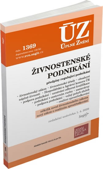 Obrázok ÚZ 1369 Živnostenské podnikání, volný po