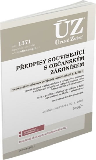 Obrázok ÚZ 1371 Předpisy související s NOZ