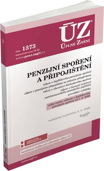 Obrázok ÚZ 1373 Penzijní spoření a připojištění