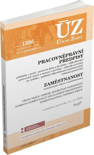 Obrázok ÚZ 1395 Pracovněprávní předpisy, Zaměstnanost, Odškodňování, Odbory, Inspekce práce