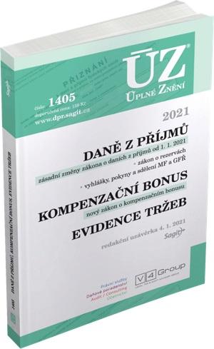 Obrázok ÚZ 1405 Daně z příjmů, Evidence tržeb