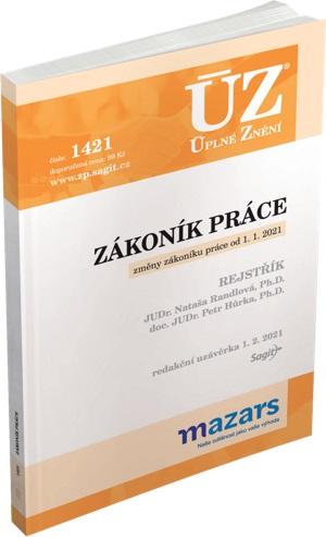 Obrázok ÚZ 1421 Zákoník práce