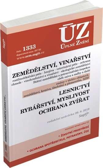 Obrázok ÚZ 1433 Zemědělství, Vinařství, Lesnictví, Myslivost, Rybářství, Ochrana zvířat