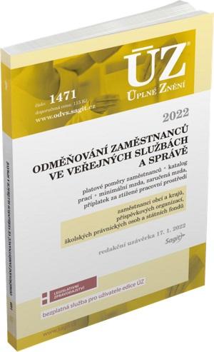 Obrázok ÚZ 1471 Odměňování zaměstnanců ve veřejných službách a správě
