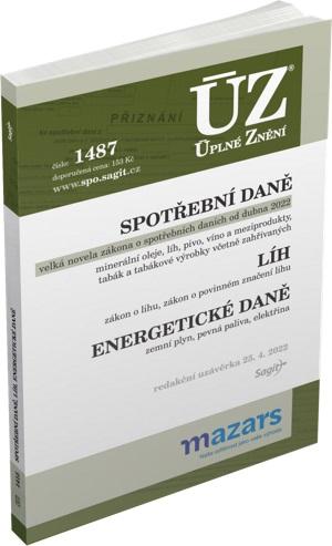 Obrázok ÚZ 1487 Spotřební daně