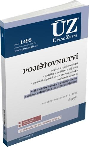 Obrázok ÚZ 1493 Pojišťovnictví, pojištění odpovědnosti z provozu vozidla