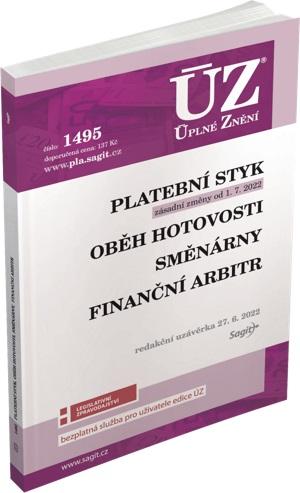 Obrázok ÚZ 1495 Platební styk, oběh hotovosti, směnárny, finanční arbitr