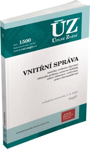 Obrázok ÚZ 1500 Vnitřní správa