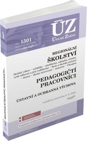 Obrázok ÚZ 1501 Regionální školství, Pedagogičtí pracovníci