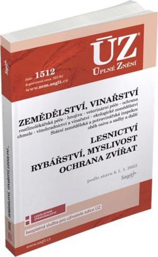 Obrázok ÚZ 1512 Zemědělství, Lesnictví
