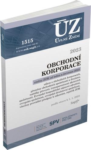 Obrázok ÚZ 1515 Obchodní korporace 2023