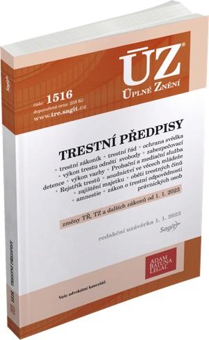 Obrázok ÚZ 1516 Trestní předpisy