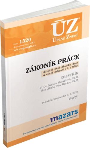 Obrázok ÚZ 1520 Zákoník práce