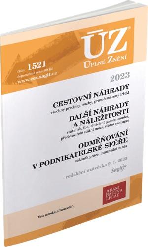 Obrázok ÚZ 1521 Cestovní náhrady
