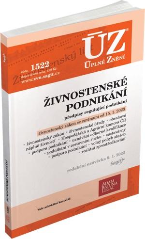 Obrázok ÚZ 1522 Živnostenské podnikání