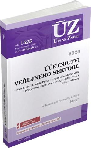 Obrázok ÚZ 1525 Účetnictví veřejného sektoru (ÚSC, organizační složky státu, příspěvkové organizace, státní fondy a další instituce), 2023