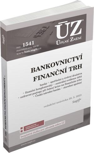 Obrázok ÚZ 1541 Bankovnictví, Finanční konglomeráty, Stavební spoření, Centrální evidence účtů