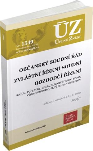 Obrázok ÚZ 1549 Občanský soudní řád