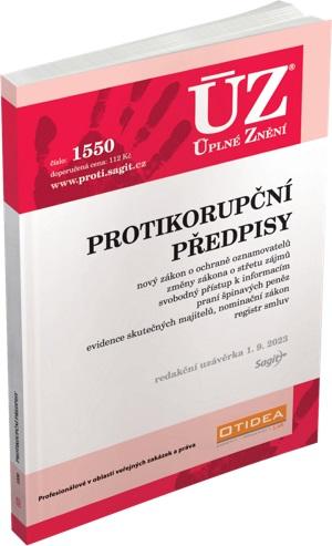Obrázok ÚZ 1550 Protikorupční předpisy