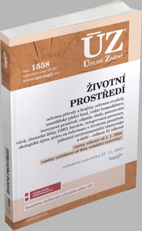 Obrázok ÚZ 1558 Životní prostředí