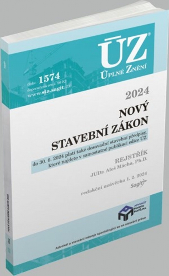 Obrázok ÚZ 1574 Nový stavební zákon