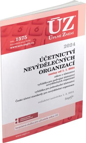 Obrázok ÚZ 1575 Účetnictví nevýdělečných organizací