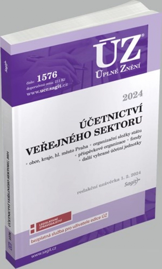 Obrázok ÚZ 1576 Účetnictví veřejného sektoru