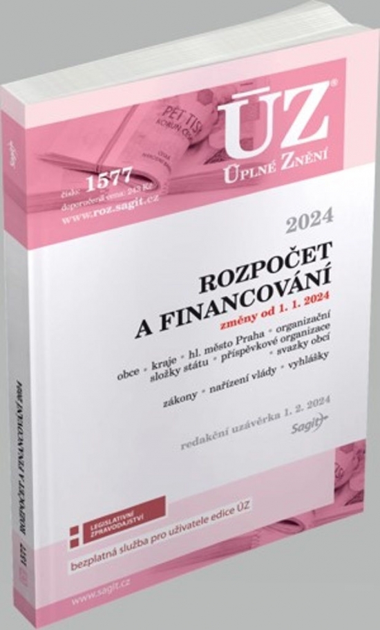 Obrázok ÚZ 1577 Rozpočet a financování